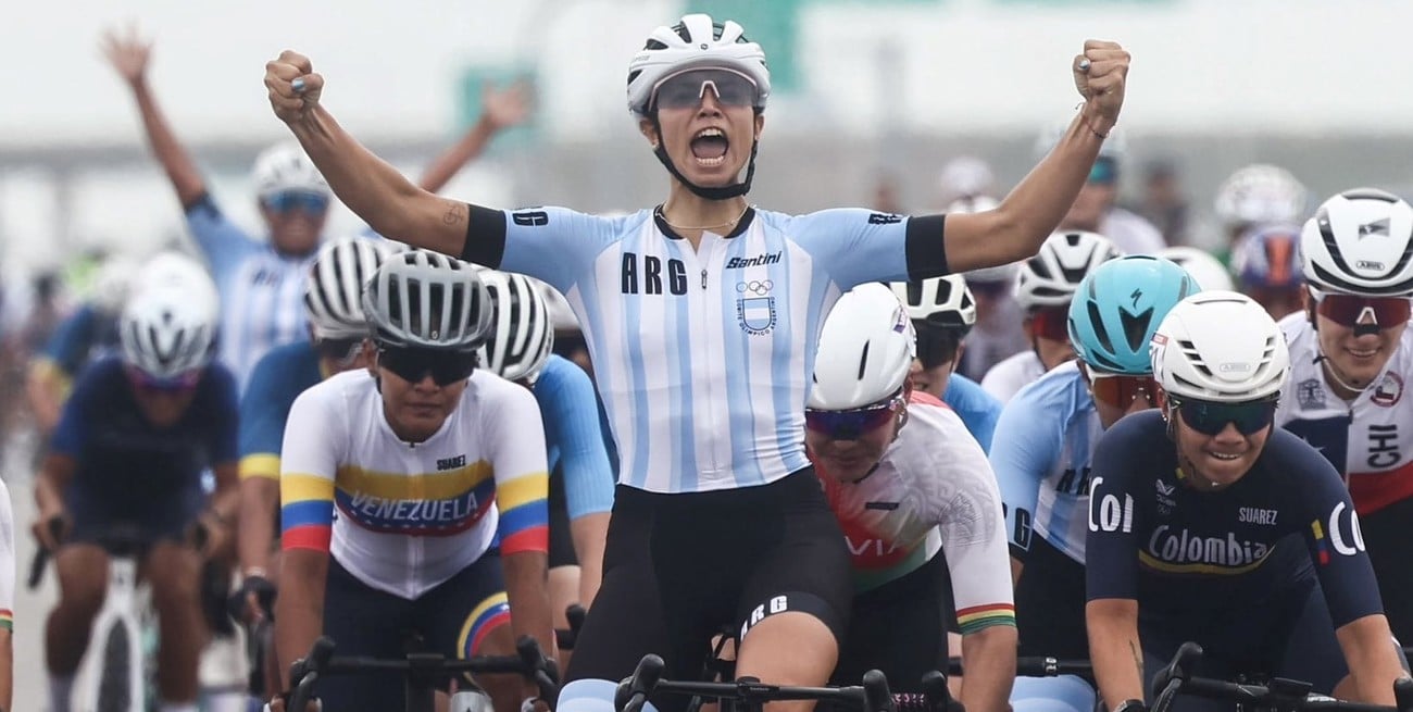 Julieta Benedetti ganó el oro en ciclismo de ruta en Rafaela