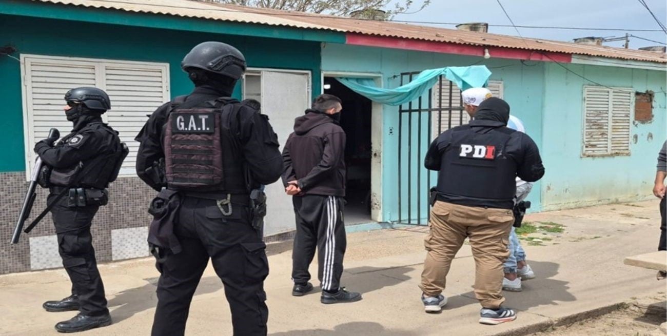 La PDI desarticuló puntos de venta de droga en el oeste de Santa Fe