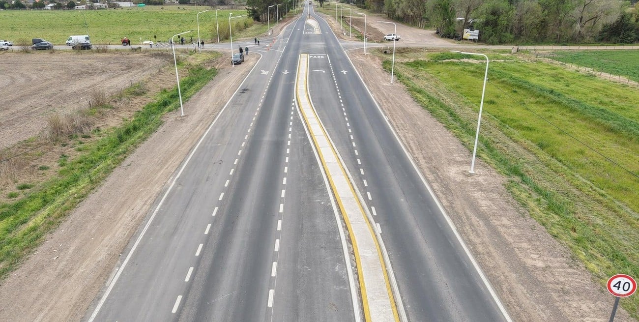 Ruta 90: finalizaron obras de repavimentación y mejoras entre Constitución y General López