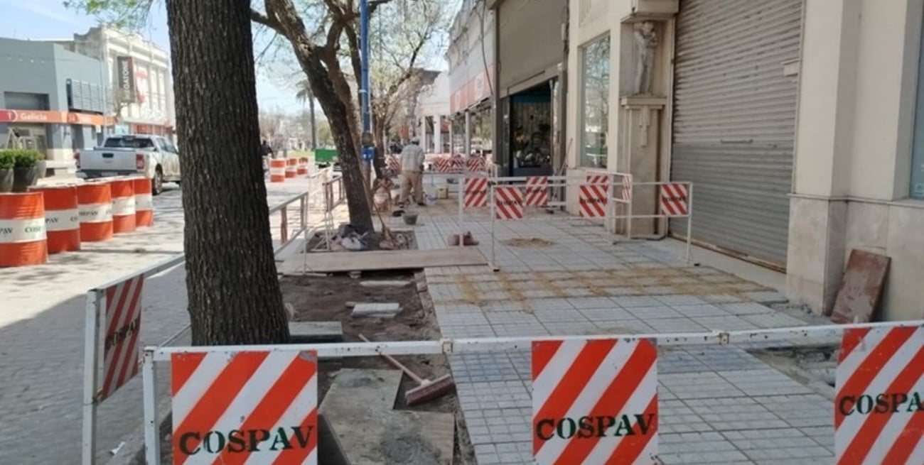 Rafaela: la renovación del bulevar Santa Fe entra en la recta final