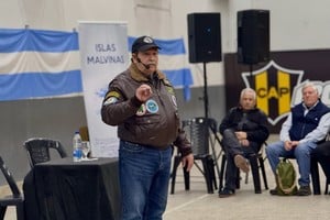 Owen Crippa compartió su historia de Malvinas con más de 600 personas en Pilar