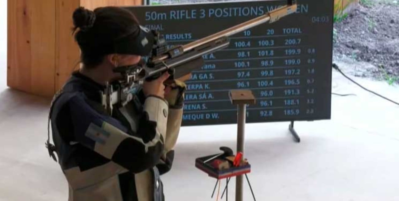 Amelia Fournel ganó el bronce en tiro y sumó otra medalla para Argentina