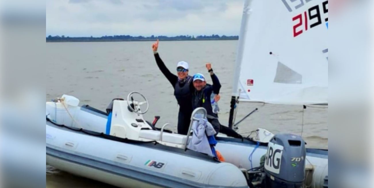 Lucía Falasca ganó el oro en Vela ILCA 6