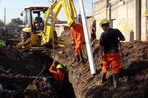 Las cloacas, un servicio básico esencial para todos los ciudadanos santafesinos. Archivo