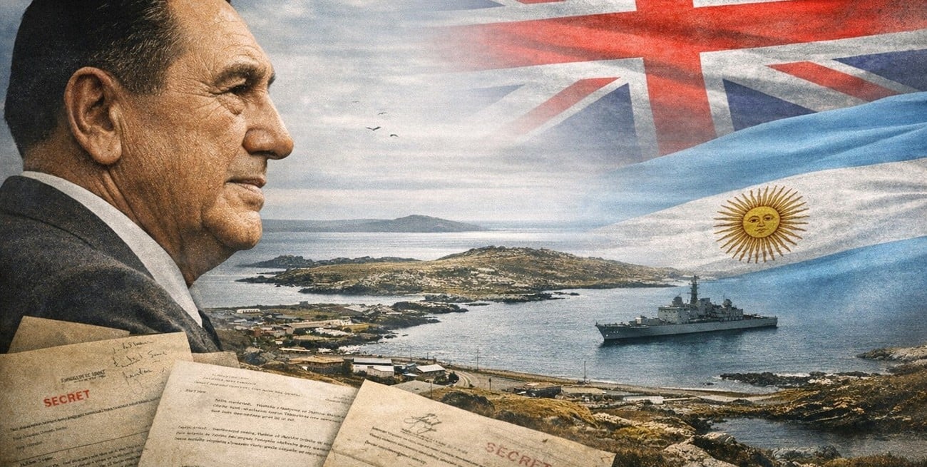 El día que en las islas Malvinas rezaron por Perón