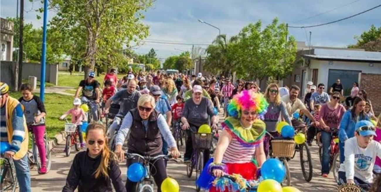 San Jerónimo Norte se prepara para una nueva bicicleteada solidaria