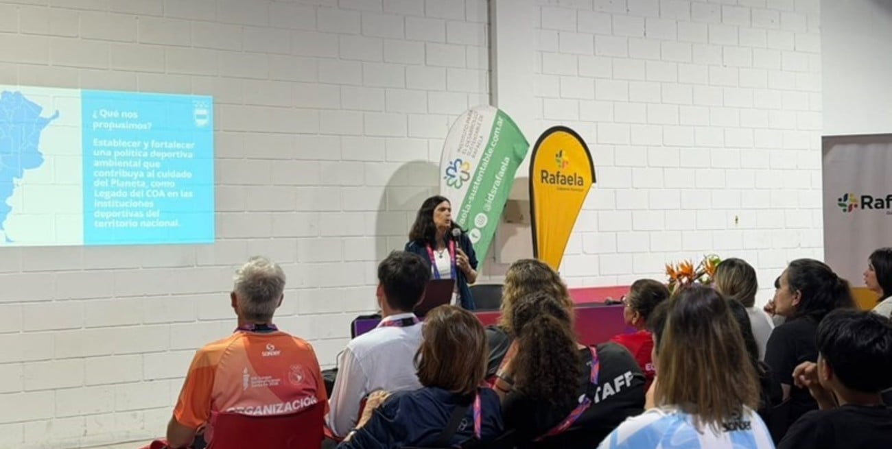 Rafaela mostró sus políticas ambientales en el marco de los Juegos Suramericanos 2026