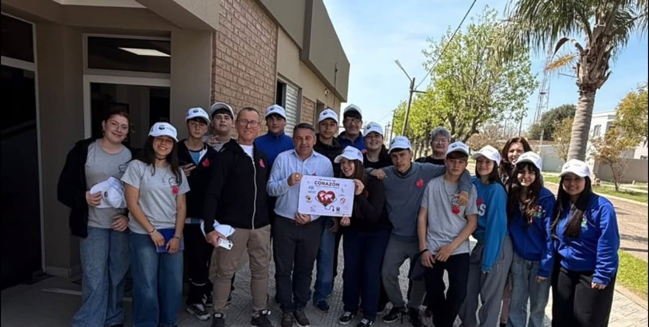 San Agustín: estudiantes de la EESO N° 488 trabajan en la promoción de hábitos saludables