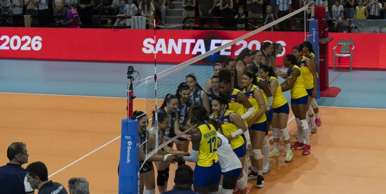 Vóleibol femenino: Argentina se quedó con el segundo puesto en Rosario