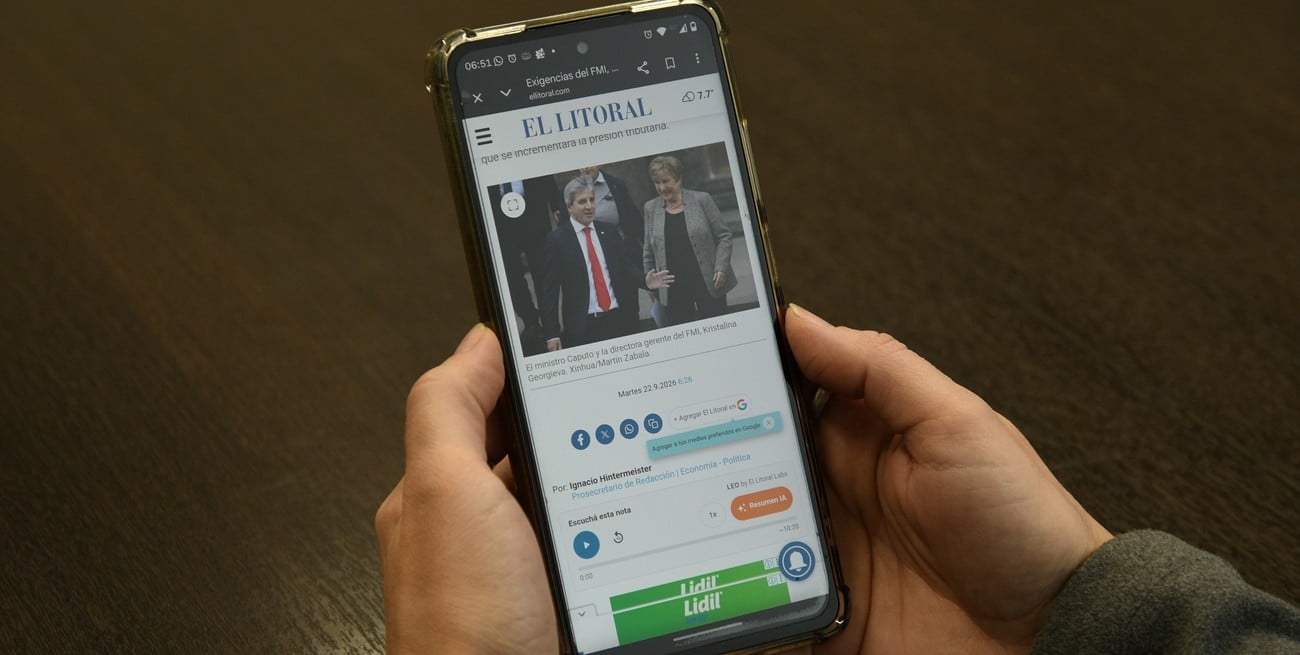 El Litoral lanza LEO, un asistente de inteligencia artificial que lee, resume y ordena cada noticia por vos