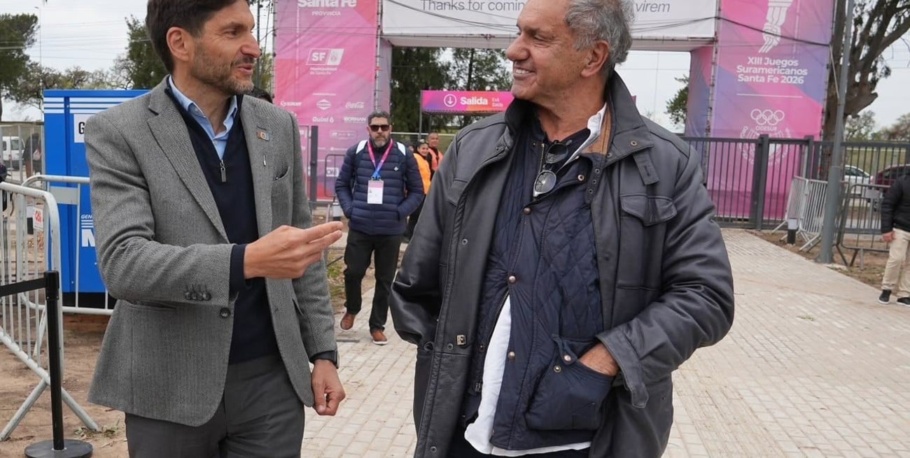 Scioli destacó el impacto "nacional e internacional" de los Juegos Suramericanos en Santa Fe