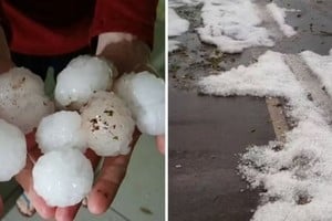 Una severa tormenta de granizo dejó dos muertos y miles de viviendas dañadas en Brasil Una severa tormenta de granizo dejó dos muertos y miles de viviendas dañadas en Brasil